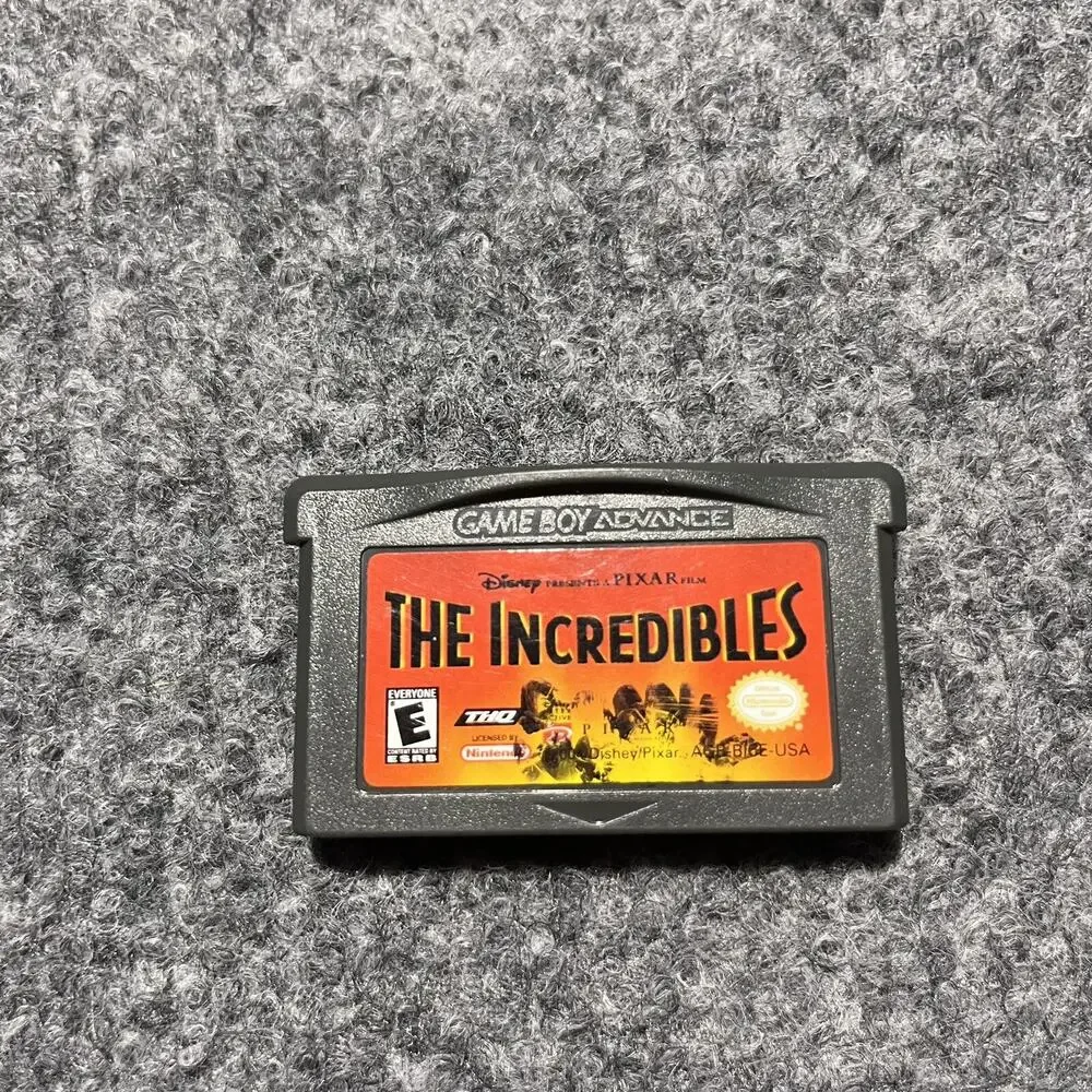 Incredibles (Nintendo Game Boy Advance, 2004) Game Cartridge Only Tested